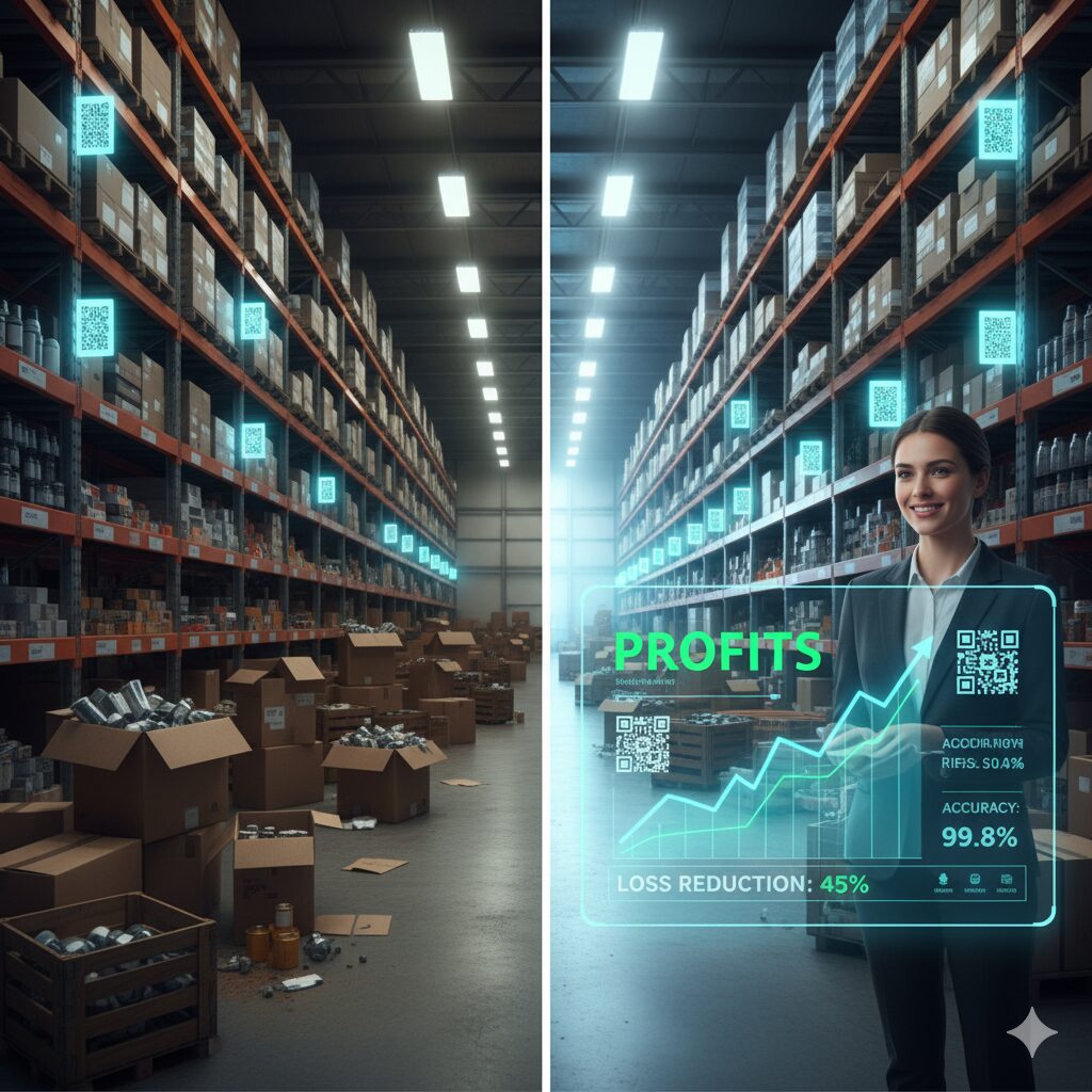 Gestão de estoque Inventario RFID