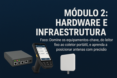 Selecionar e configurar leitores e antenas e usar o Coletor RFMOBI para inventário